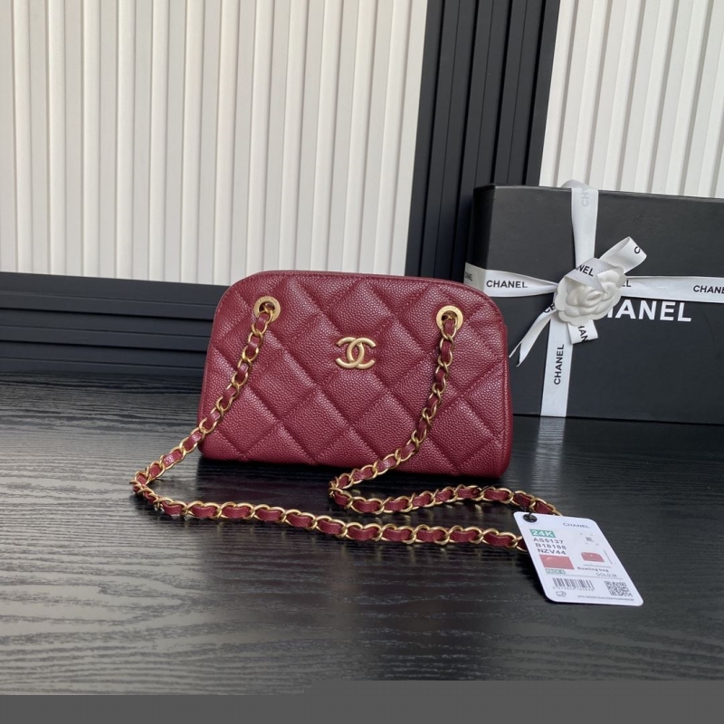 Ch*el top handle bags